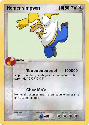 Pokemon Homer simpson               10