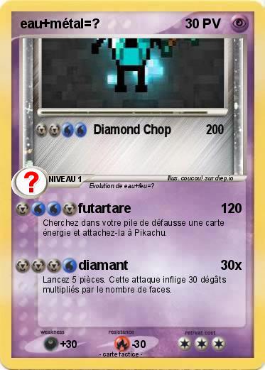 Pokemon eau+métal=?