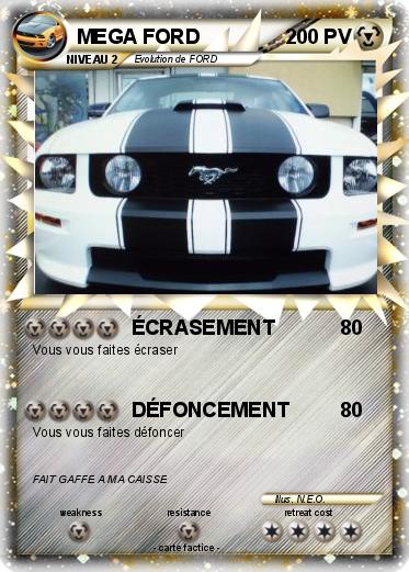Pokemon MEGA FORD