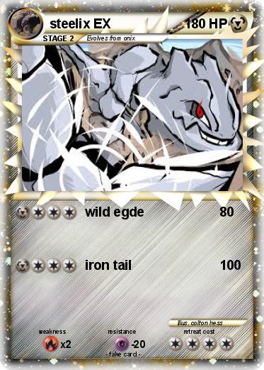 Pokemon steelix EX