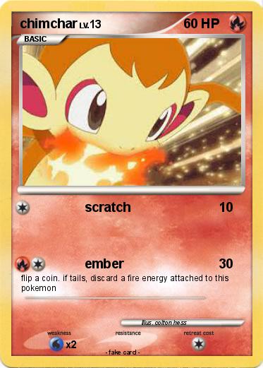 Pokemon chimchar