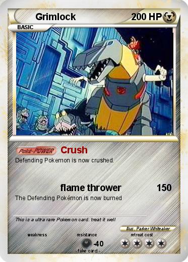 Pokemon Grimlock