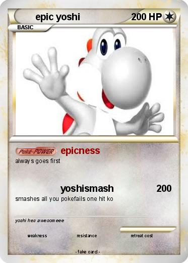 Pokemon epic yoshi