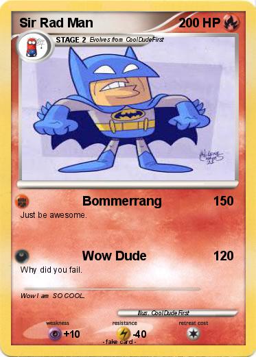 Pokemon Sir Rad Man