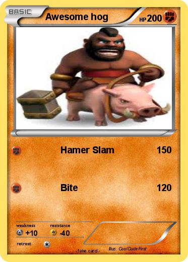 Pokemon Awesome hog