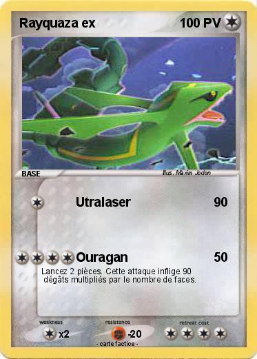 Pokemon Rayquaza ex