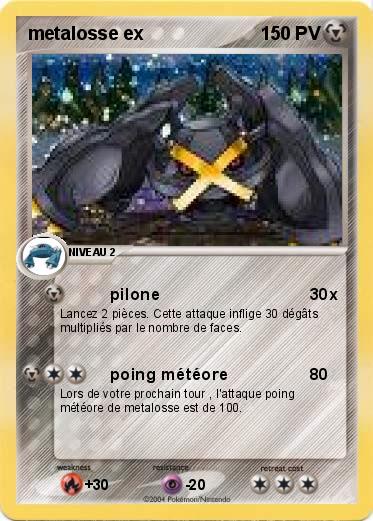 Pokemon metalosse ex