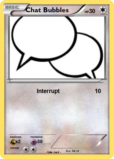 Pokemon Chat Bubbles