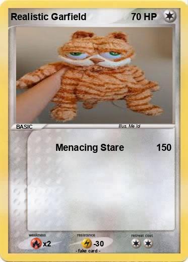 Pokemon Realistic Garfield