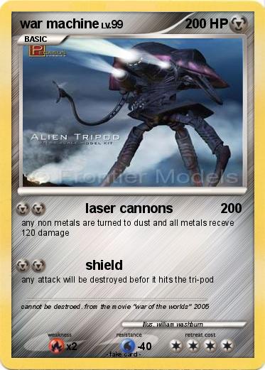 Pokemon war machine