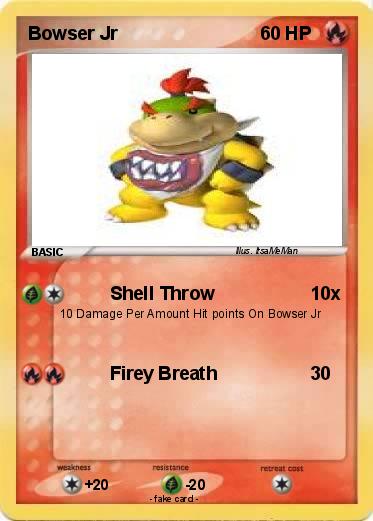 Pokemon Bowser Jr