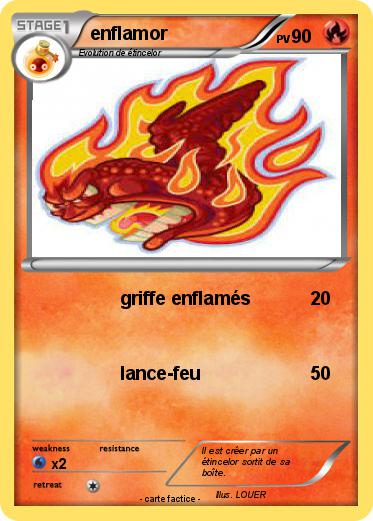 Pokemon enflamor