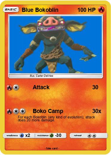 Pokemon Blue Bokoblin