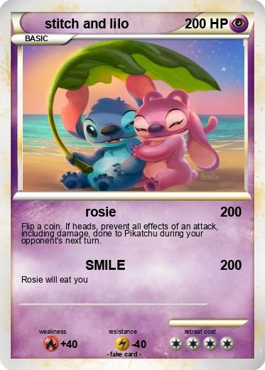 Pokemon stitch and lilo