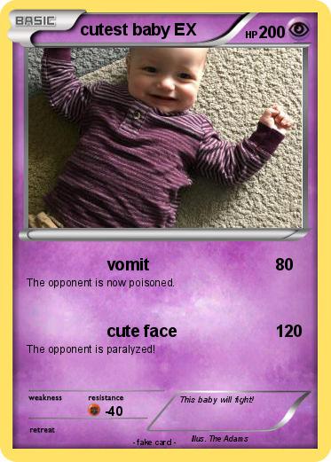 Pokemon cutest baby EX
