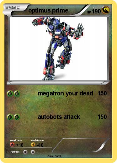Pokemon optimus prime