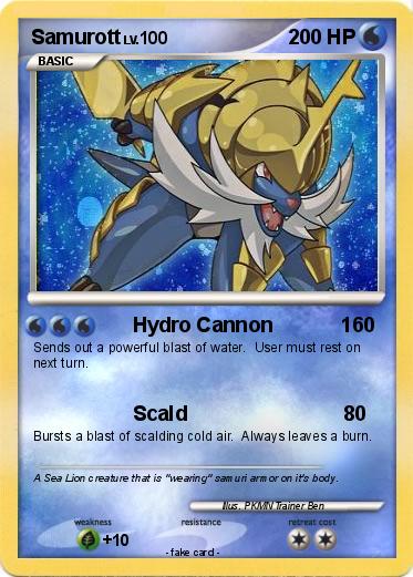 Pokemon Samurott