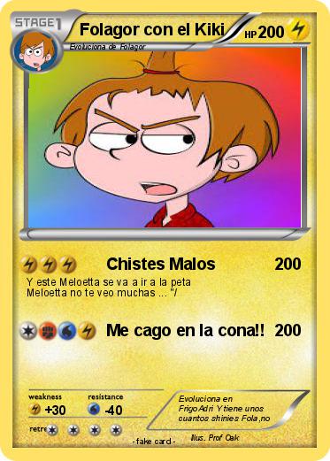 Pokemon Folagor con el Kiki
