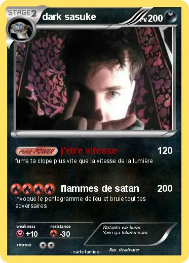 Pokemon dark sasuke