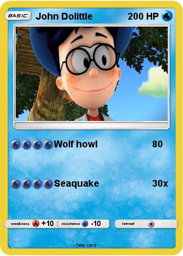 Pokemon John Dolittle