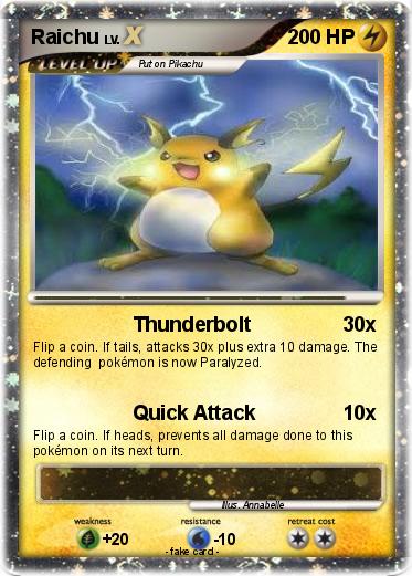 Pokemon Raichu