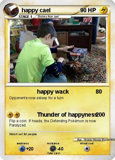 Pokemon happy cael