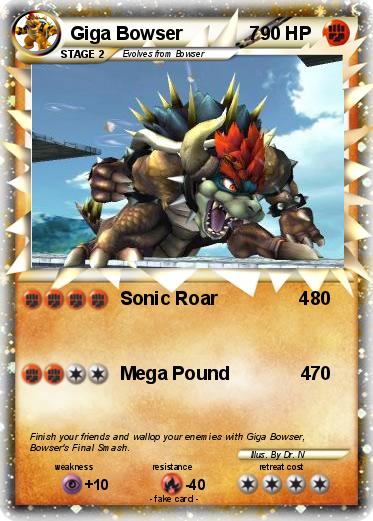 Pokemon Giga Bowser             7