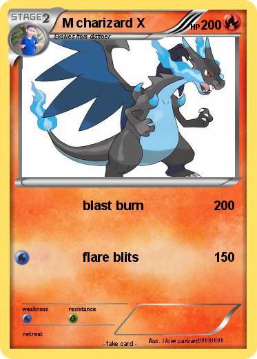 Pokemon M charizard X