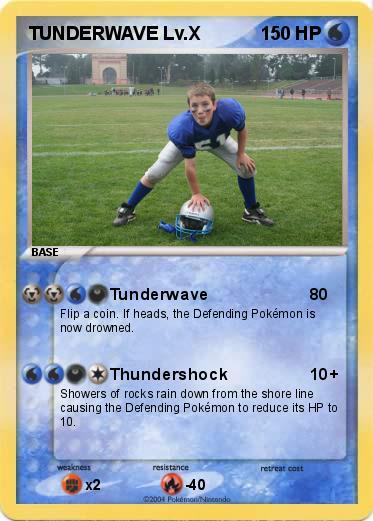 Pokemon TUNDERWAVE Lv.X