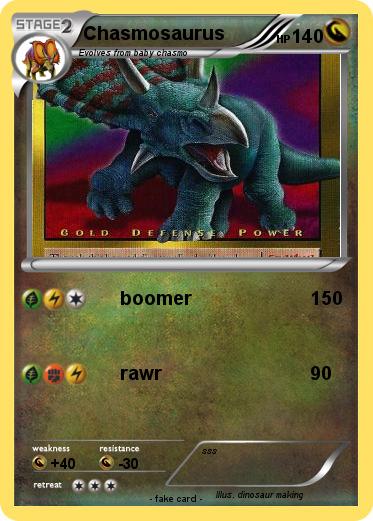 Pokemon Chasmosaurus