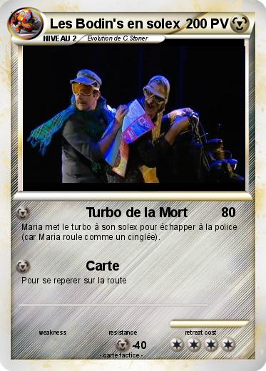 Pokemon Les Bodin's en solex