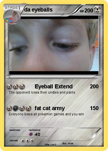 Pokemon da eyeballs