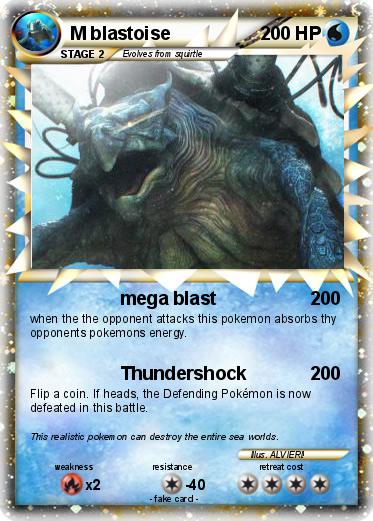 Pokemon M blastoise