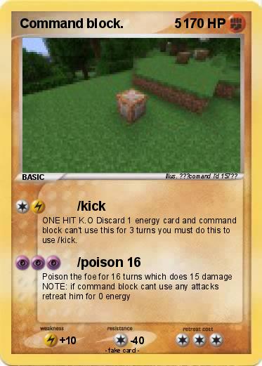 Pokemon Command block.              5