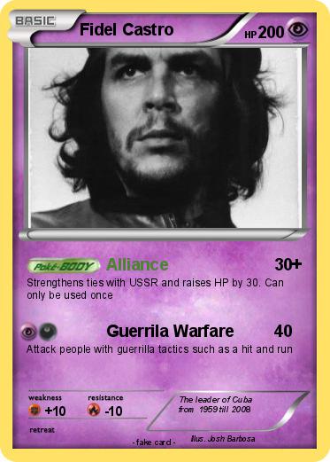 Pokemon Fidel Castro