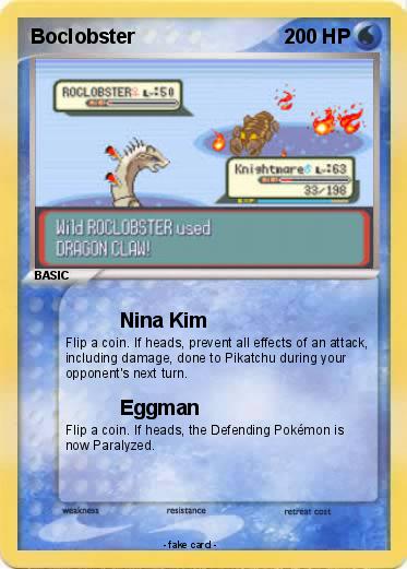 Pokemon Boclobster