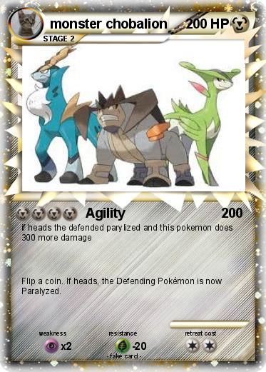 Pokemon monster chobalion