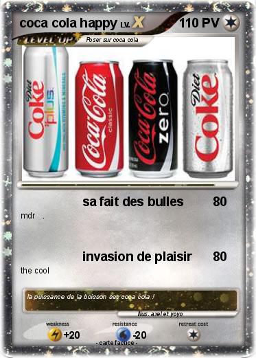 Pokemon coca cola happy