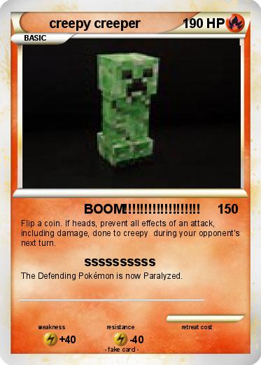 Pokemon creepy creeper