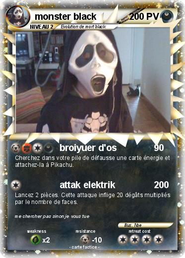 Pokemon monster black