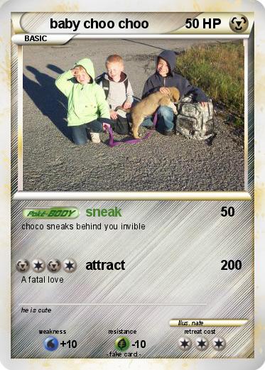 Pokemon baby choo choo