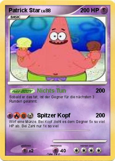 Pokemon Patrick Star