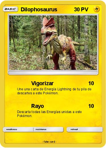 Pokemon Dilophosaurus