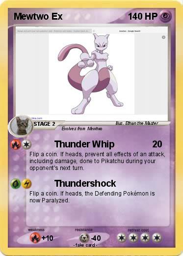 Pokemon Mewtwo Ex