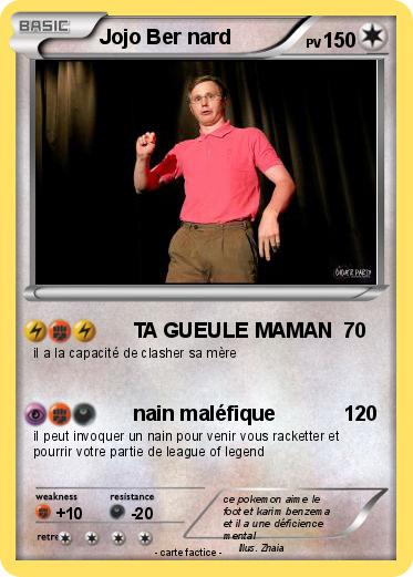 Pokemon Jojo Ber nard