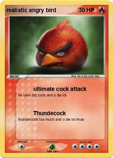 Pokemon realistic angry bird