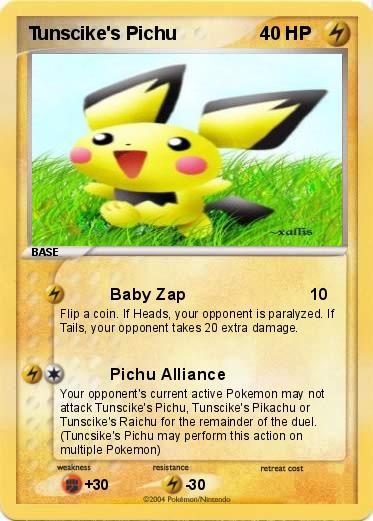 Pokemon Tunscike's Pichu