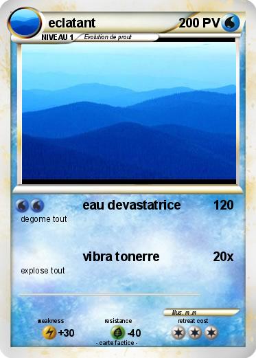 Pokemon eclatant