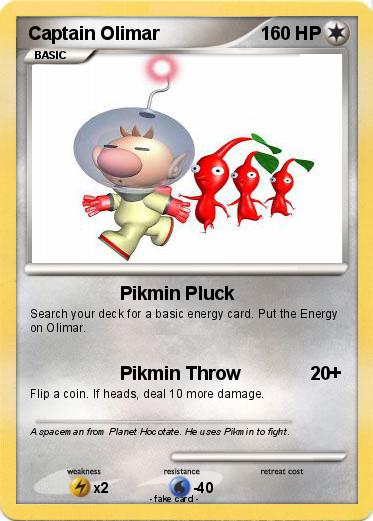 Pokemon Captain Olimar