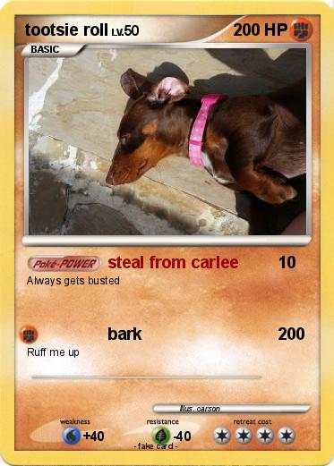 Pokemon tootsie roll